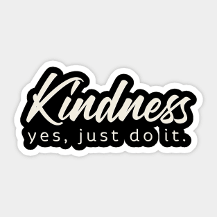 KINDNESS Sticker